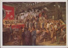 'Werkkonzert in der Floridsdorfer Lokomotivfabrik' Postcard