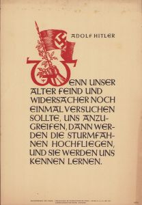 Wochenspruch der NSDAP (week 29, 1941)