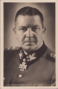 Ritterkreuzträger Postcard General der Waffen-ss Eicke