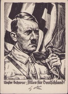 'Alles für Deutschland!' Postcard 1940
