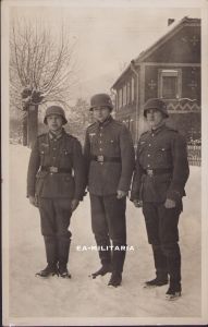 Wehrmacht Soldiers Trio Photograph