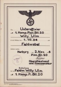 1.Kp.Pion.Btl.20 Promotion Document 1936