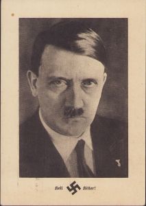 Adolf Hitler Propaganda Postcard 1938