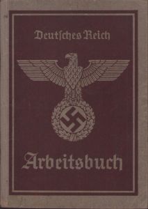 Deutsches Reich Arbeitsbuch (Int.Transport)