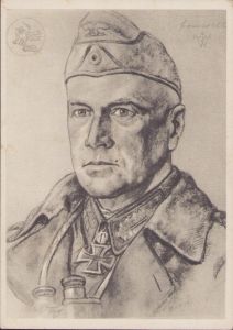 W.Willrich 'Generalleutnant Crüwell' Postcard