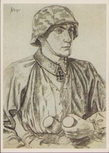 W.Willrich 'SS-Obersturmführer Vogt' Postcard