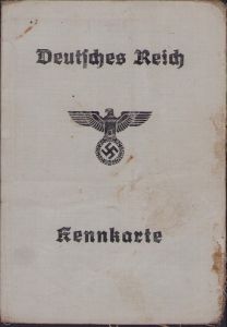 Deutsches Reich Kennkarte (1940)