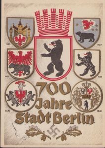 '700 Jahre Stadt Berlin' Postcard