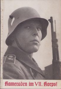 Kameraden im VII.Korps 1938 Book