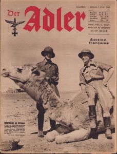 French Issued 'Der Adler 7 April. 1942'