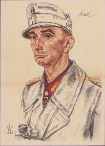 W.Willrich 'Generaloberst Dietl' Postcard