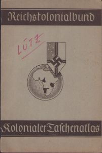 Reichskolonialbund Taschenatlas 1938