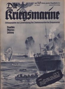 'Die Kriegsmarine 1940 August Heft 16' Magazine