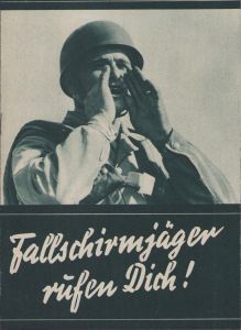 Rare 'Fallschirmjäger rufen Dich! Recruitment Flyer