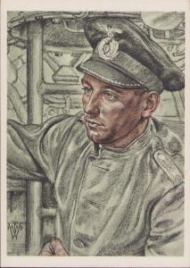 W.Willrich 'U-Boot Waffe' Postcard