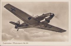 'Messerschmitt Me 109' Postcard (3.St.JG.104)