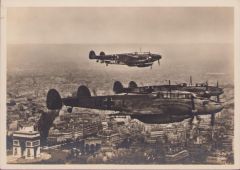 'Messerschmitt Me 110 über Paris' Postcard