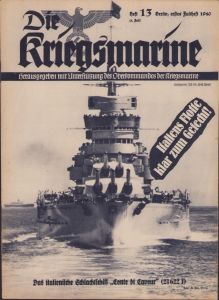 'Die Kriegsmarine 1940 Juli Heft 13' Magazine