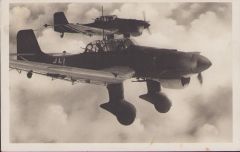 Ju87 'Stuka' Postcard (Flg.Techn.Schule)
