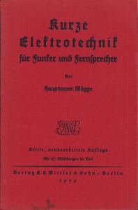 'Elektrotechnik fur Funker' Booklet (8/Pz.Rgt.7)