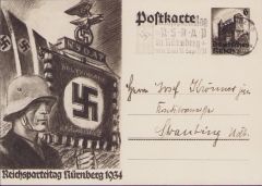 'Reichsparteitag Nürnberg 1934' Postcard
