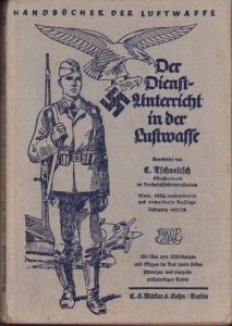 Early Edition Luftwaffe ''Reibert'' Handbook (1937/38)