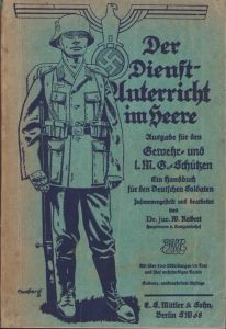 Rare Early Wehrmacht ''Reibert'' Handbook (1935)