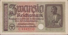 20 Reichsmark Banknote