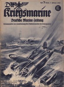 'Die Kriegsmarine 1940 Februari Heft 3' Magazine