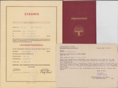 Facharbeiterbrief Document Lot (KIA)