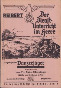 Rare Wehrmacht 'Panzerjäger' Reibert 1941
