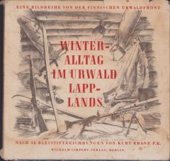 Book 'Winter Alltag im Urwald Lapplands 1944'