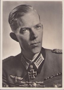 Ritterkreuzträger Postcard of Hauptmann von Hirschfeld