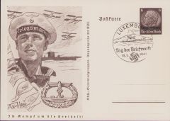 Im Kampf um die Freiheit 'U-Boot-Kriegsabzeichen' Postcard