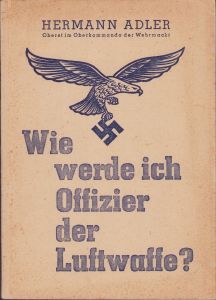 Rare 'Wie werde ich Offizier der Luftwaffe?' Booklet