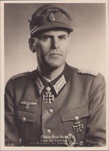 Ritterkreuzträger Postcard Oberst Ernst Nobis