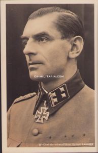 Ritterkreuzträger Postcard SS-Obersturmbannführer Pannier