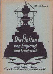 'Die Flotten von England und Frankreich' Booklet