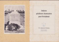170.Inf-Div. Commemorative Ehrenfriedhof folder (Krim)