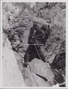 Gebirgsjager Climbing Photograph