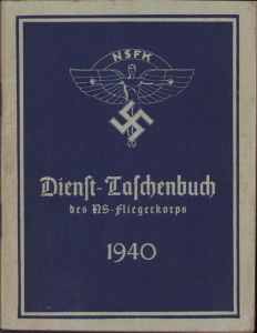 Mint Dienst-Taschenbuch des NS-Fliegerkorps 1940