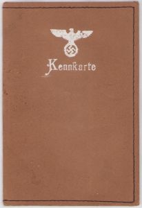 Deutsches Reich Kennkarte Protection Cover