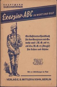 Rare Exerzier-ABC Booklet 1934