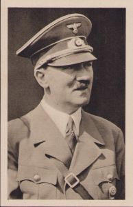 Adolf Hitler Portrait Postcard