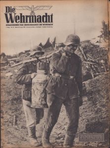 'Die Wehrmacht 25 August.1943' Magazine