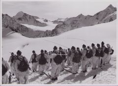 Gebirgsjägerschule 'Unit on their skis' Photograph