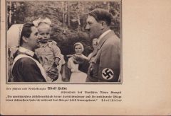 Postcard 'A.Hitler Schirmherr des DRK' 1939