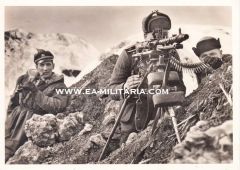 Waffen-ss ''Am MG'' Postcard