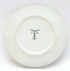 Porcelain Luftwaffe Marked Plate (1942)
