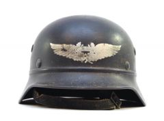 M40 Beaded Luftschutz Helmet  (Q64)